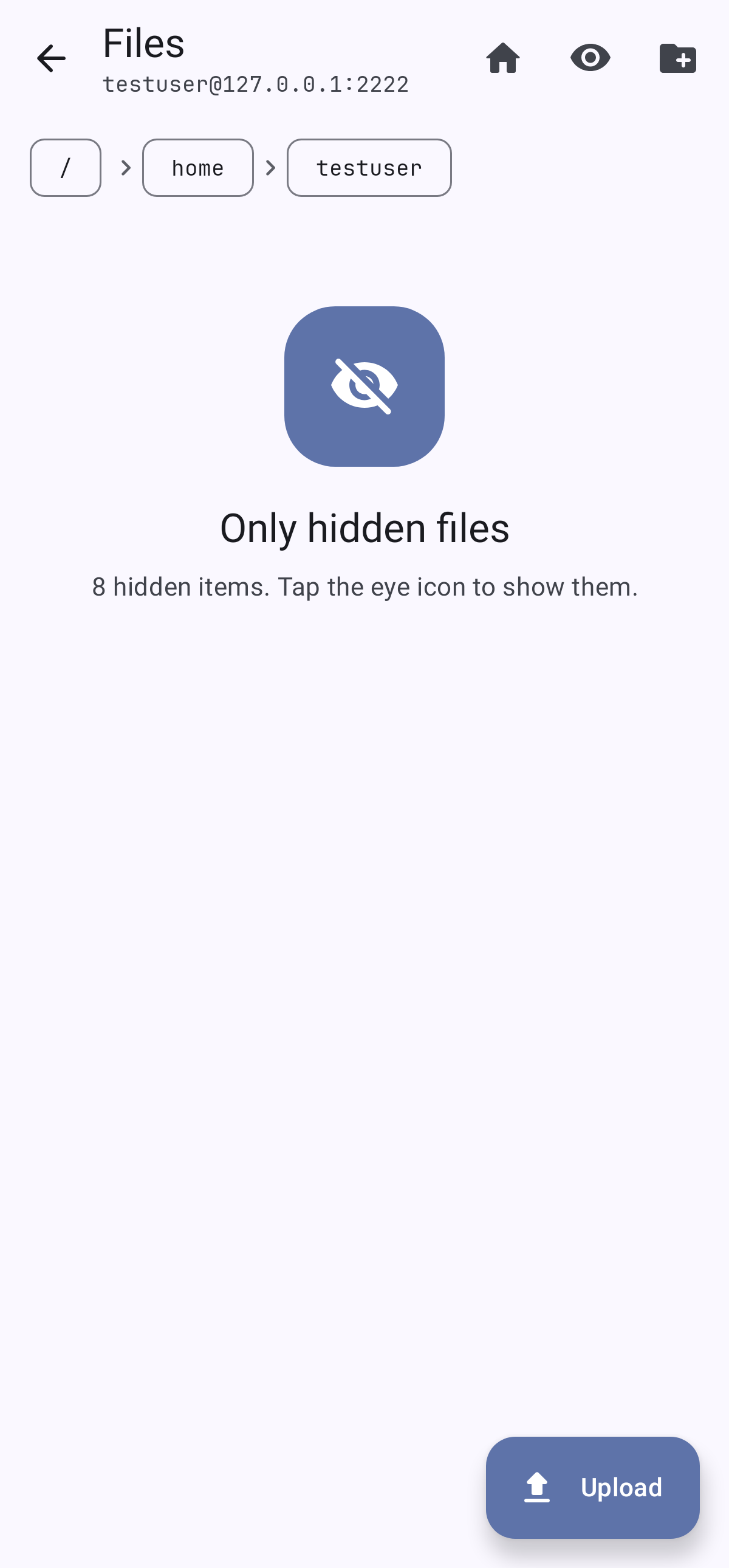 SFTP browser in Seren SSH